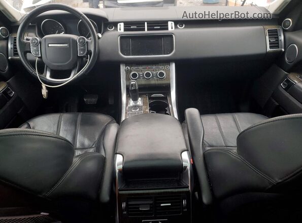 SALWR2VF5GA637391 2016 LAND ROVER RANGE Белый Вид панели приборов