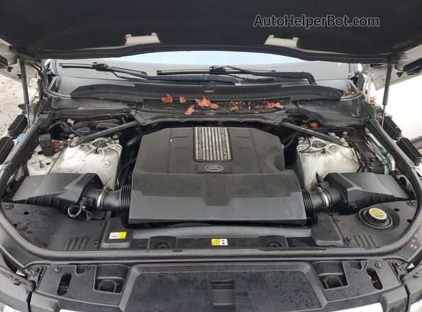 SALWR2VF5GA637391 2016 LAND ROVER RANGE Белый Вид подкапотного пространства