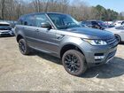 2016 Land Rover Range Rover Sport 3.0l V6 Supercharged Hse Gray vin: SALWR2VF7GA545182