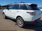 2016 Land Rover Range Rover Sport 3.0l V6 Supercharged Hse White vin: SALWR2VF7GA584757 2016 Land Rover Range Rover Sport 3.0l V6 Supercharged Hse White vin: SALWR2VF7GA584757