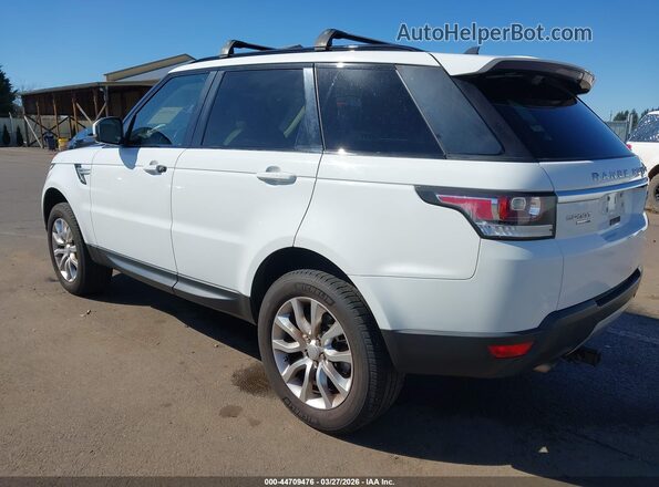 SALWR2VF7GA584757 2016 LAND ROVER RANGE ROVER SPORT White Задня ліва чверть