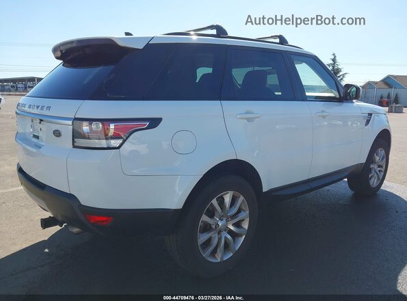 SALWR2VF7GA584757 2016 LAND ROVER RANGE ROVER SPORT White Задня права чверть