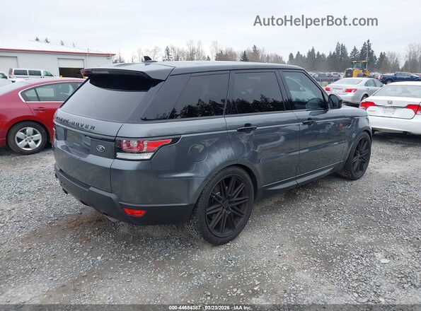 SALWR2VF8GA651835 2016 LAND ROVER RANGE ROVER SPORT Gray Trasero derecho