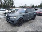 2016 Land Rover Range Rover Sport 3.0l V6 Supercharged Hse Gray vin: SALWR2VF8GA651835