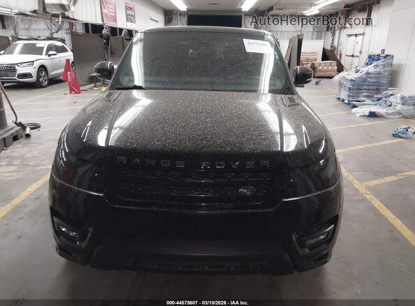 SALWS2PF0GA102180 2016 LAND ROVER RANGE ROVER SPORT Black Widok zestawu wskaźników