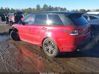 2016 Land Rover Range Rover Sport 3.0l V6 Supercharged Hse Red vin: SALWS2PF7GA597669