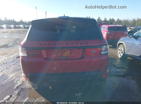 SALWS2PF7GA597669 2016 LAND ROVER RANGE ROVER SPORT Red 