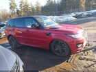 2016 Land Rover Range Rover Sport 3.0l V6 Supercharged Hse Red vin: SALWS2PF7GA597669