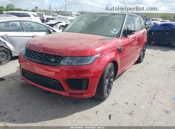 SALWS2RU0NA220092 2022 LAND ROVER RANGE ROVER SPORT Orange Przód lewy