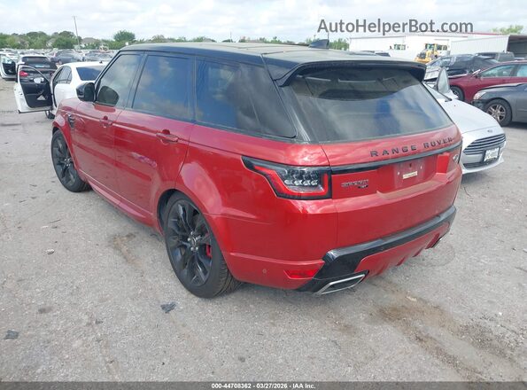 SALWS2RU0NA220092 2022 LAND ROVER RANGE ROVER SPORT Orange Tył lewy