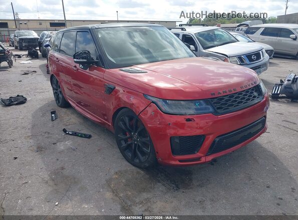 SALWS2RU0NA220092 2022 LAND ROVER RANGE ROVER SPORT Orange Przód prawy