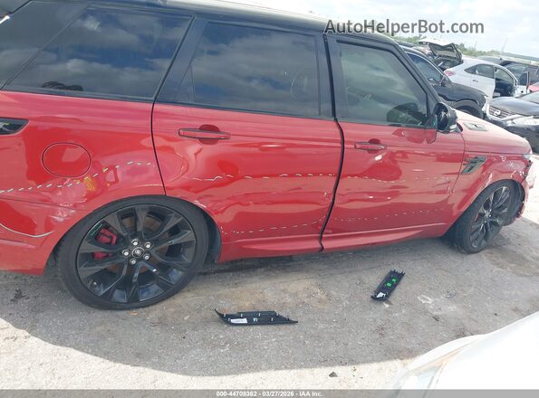 SALWS2RU0NA220092 2022 LAND ROVER RANGE ROVER SPORT Orange Widok z przodu