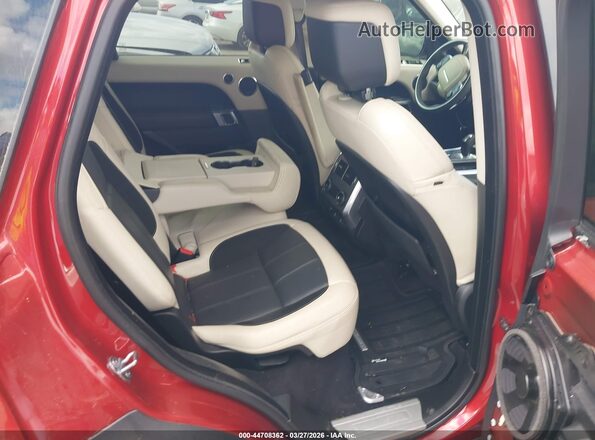 SALWS2RU0NA220092 2022 LAND ROVER RANGE ROVER SPORT Orange Widok naklejki z numerem VIN