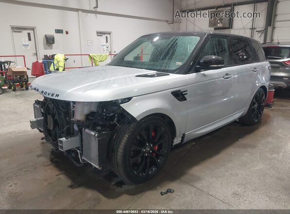 SALWS2RU3NA797425 2022 LAND ROVER RANGE ROVER SPORT Silver Przód lewy