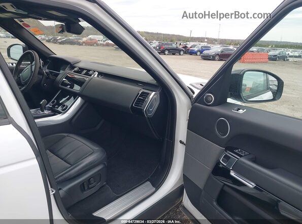 SALWS2RU9LA705750 2020 LAND ROVER RANGE ROVER SPORT White Widok wnętrza z przodu