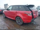 2016 Land Rover Range Rover Sport 3.0l V6 Supercharged Hse Red vin: SALWS2VF3GA571198