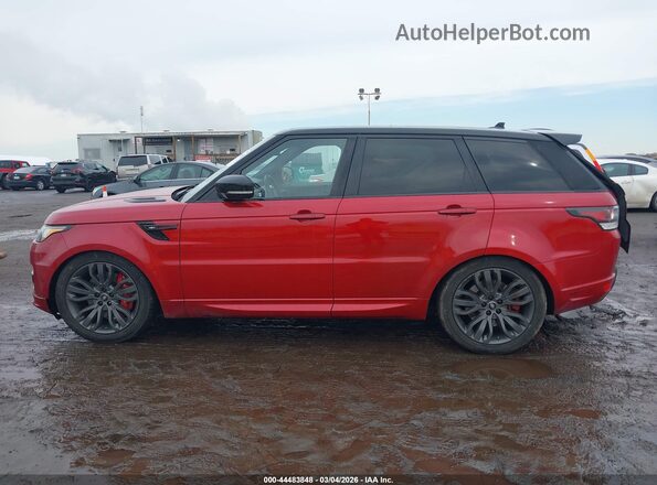 SALWS2VF3GA571198 2016 LAND ROVER RANGE ROVER SPORT Red Widok wnętrza 360 stopni