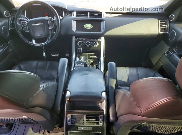 SALWV2FV6HA677840 2017 LAND ROVER RANGE Silver Vista del salpicadero