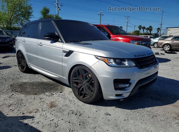 SALWV2FV6HA677840 2017 LAND ROVER RANGE Silver Delantero derecho