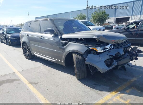 SALWV2FV9HA163917 2017 LAND ROVER RANGE ROVER SPORT Green Przód prawy