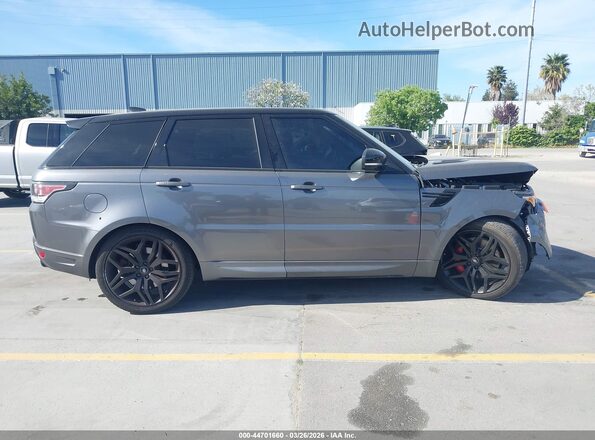 SALWV2FV9HA163917 2017 LAND ROVER RANGE ROVER SPORT Green Widok wnętrza z tyłu