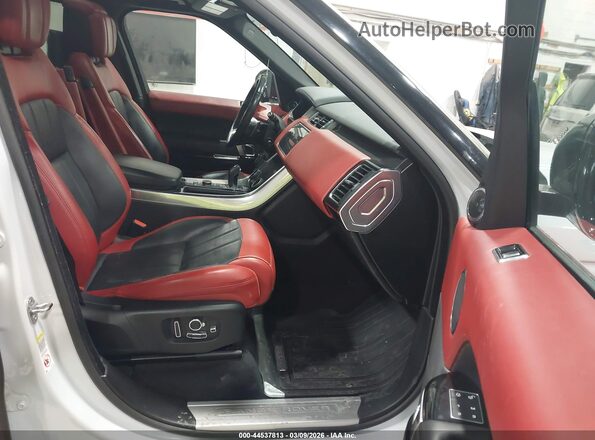 SALWV2RE7KA854530 2019 LAND ROVER RANGE ROVER SPORT White Widok wnętrza z przodu