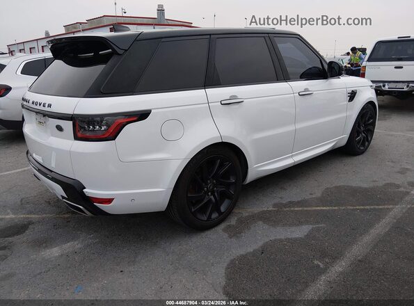SALWV2SV2JA401330 2018 LAND ROVER RANGE ROVER SPORT Белый Задняя правая четверть