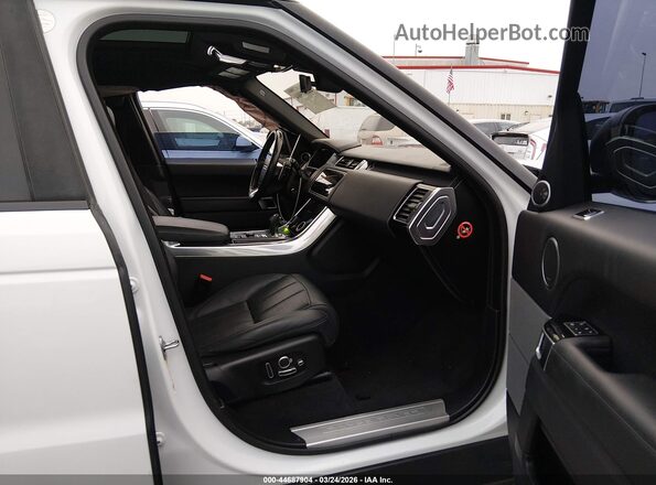 SALWV2SV2JA401330 2018 LAND ROVER RANGE ROVER SPORT Белый Вид салона спереди