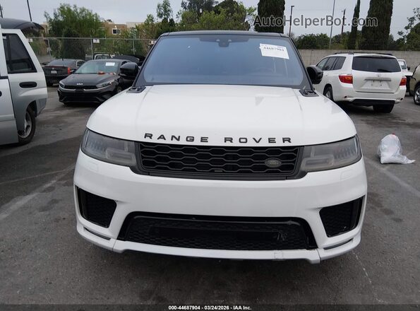 SALWV2SV2JA401330 2018 LAND ROVER RANGE ROVER SPORT Белый Вид задней части салона