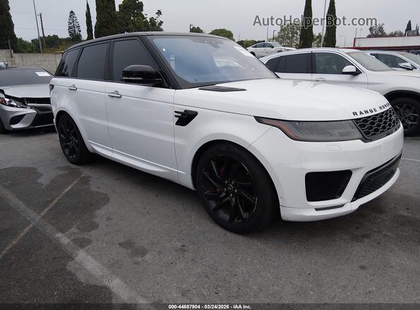 SALWV2SV2JA401330 2018 LAND ROVER RANGE ROVER SPORT Белый Передняя правая четверть
