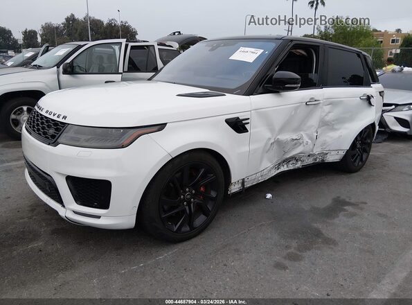 SALWV2SV2JA401330 2018 LAND ROVER RANGE ROVER SPORT Белый Передняя левая четверть