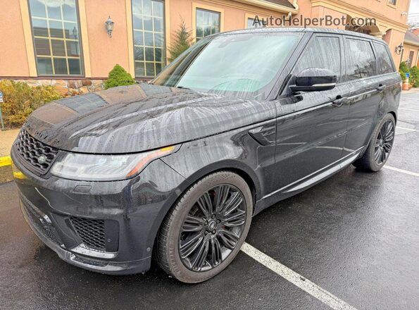 SALWV2SV4KA420589 2019 LAND ROVER RANGE Black Przód lewy