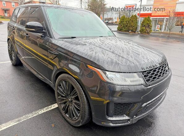 SALWV2SV4KA420589 2019 LAND ROVER RANGE Black Widok z przodu