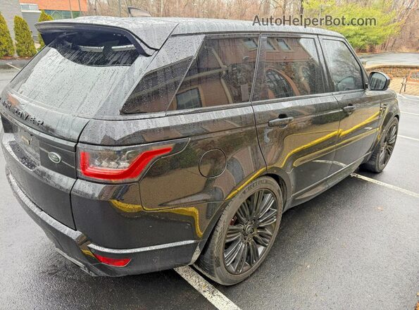 SALWV2SV4KA420589 2019 LAND ROVER RANGE Black Przód prawy