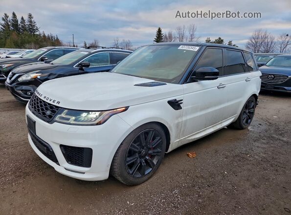 SALWV2SV4KA816232 2019 LAND ROVER RANGE White Vista tres cuartos delantera izquierda