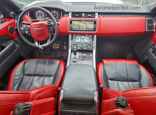 SALWV2SV4KA816232 2019 LAND ROVER RANGE White Vista del salpicadero