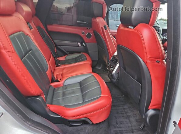 SALWV2SV4KA816232 2019 LAND ROVER RANGE White Vista interior trasera
