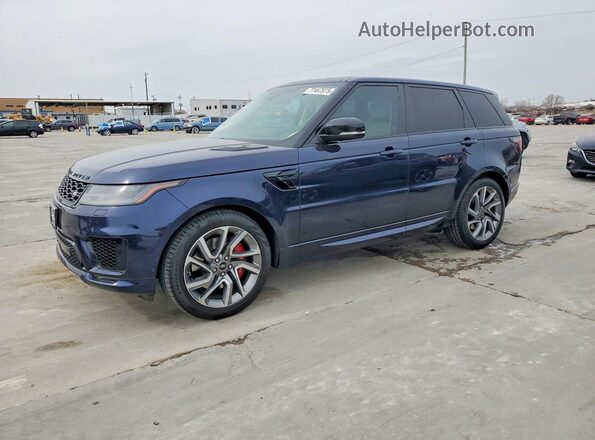 SALWV2SV9KA419339 2019 LAND ROVER RANGE ROVER Blue წინა მარცხენა ხედი სამი მეოთხედიდან