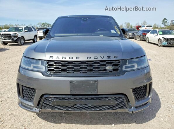 SALWV2SVXJA806089 2018 LAND ROVER RANGE Gray Widok z przodu