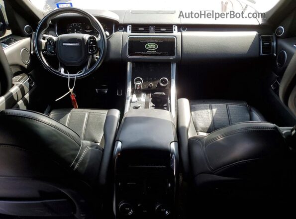 SALWV2SVXJA806089 2018 LAND ROVER RANGE Gray Widok deski rozdzielczej
