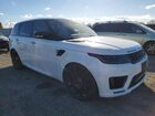 2019 Land Rover Range Rover Sport Hse Dynamic Белый vin: SALWV2SVXKA825582