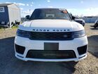 2019 Land Rover Range Rover Sport Hse Dynamic Белый vin: SALWV2SVXKA825582