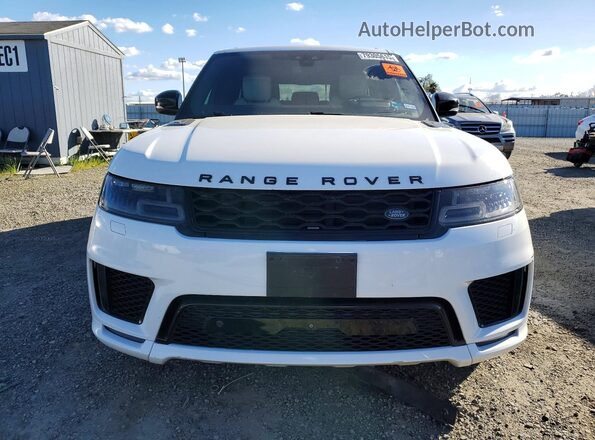 SALWV2SVXKA825582 2019 LAND ROVER RANGE Белый Вид спереди