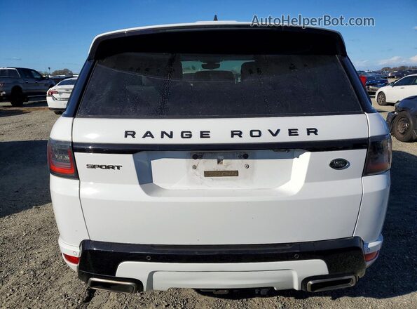 SALWV2SVXKA825582 2019 LAND ROVER RANGE Белый Вид сзади