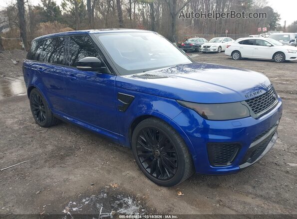 SALWZ2EF4GA589642 2016 LAND ROVER RANGE ROVER SPORT Blue Przód prawy