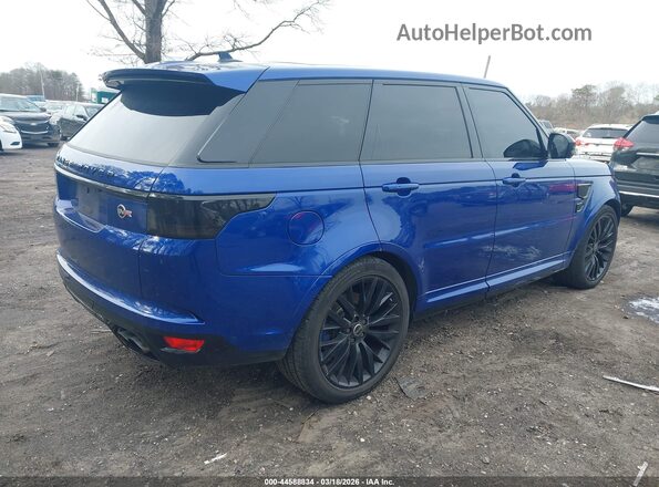 SALWZ2EF4GA589642 2016 LAND ROVER RANGE ROVER SPORT Blue Tył prawy