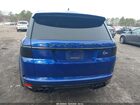 2016 Land Rover Range Rover Sport 5.0l V8 Supercharged Svr Blue vin: SALWZ2EF4GA589642