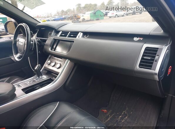 SALWZ2EF4GA589642 2016 LAND ROVER RANGE ROVER SPORT Blue Widok wnętrza z przodu