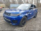 2016 Land Rover Range Rover Sport 5.0l V8 Supercharged Svr Blue vin: SALWZ2EF4GA589642