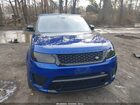 2016 Land Rover Range Rover Sport 5.0l V8 Supercharged Svr Blue vin: SALWZ2EF4GA589642